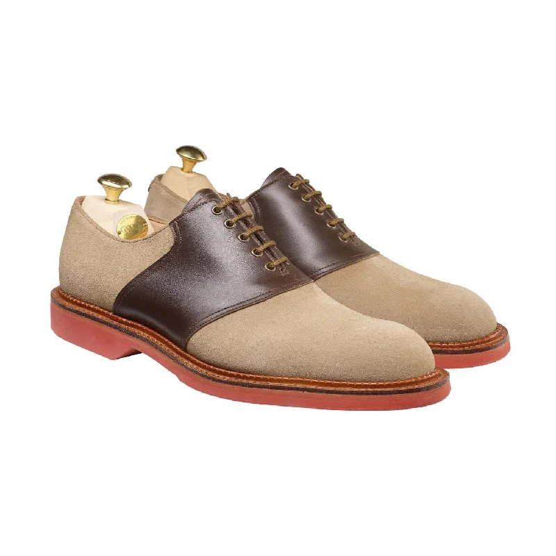 Best Hiking Sandals Online Sale Penn Khaki Suede & Dark Brown Wax Calf