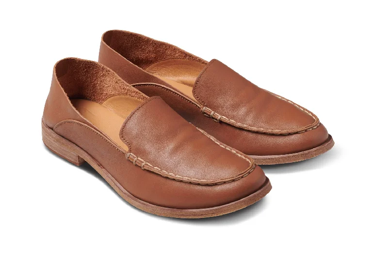 Comfortable Loafers For Work PEPPER - Cognac