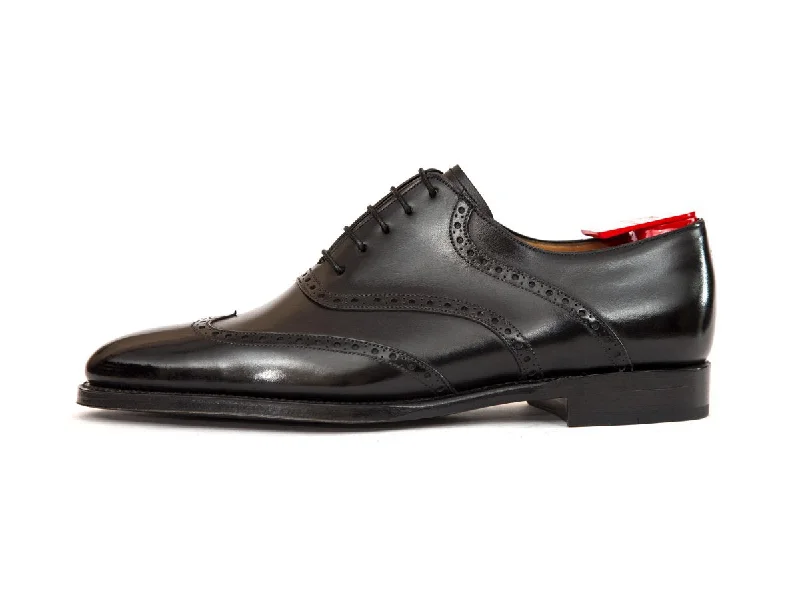 Fashionable Sneakers Collection Phinney - MTO - Black Calf - TMG Last - Single Leather Sole Fashionable Sneakers Collection Phinney - MTO - Black Calf - TMG Last - Single Leather Sole