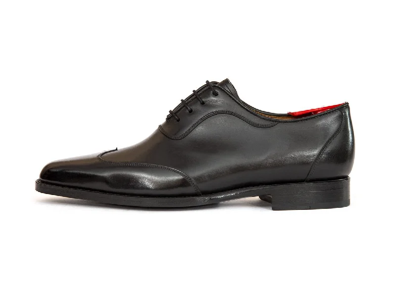 Trendy Sports Sneakers Rainier - MTO - Black Calf - JKF Last - Single Leather Sole Trendy Sports Sneakers Rainier - MTO - Black Calf - JKF Last - Single Leather Sole