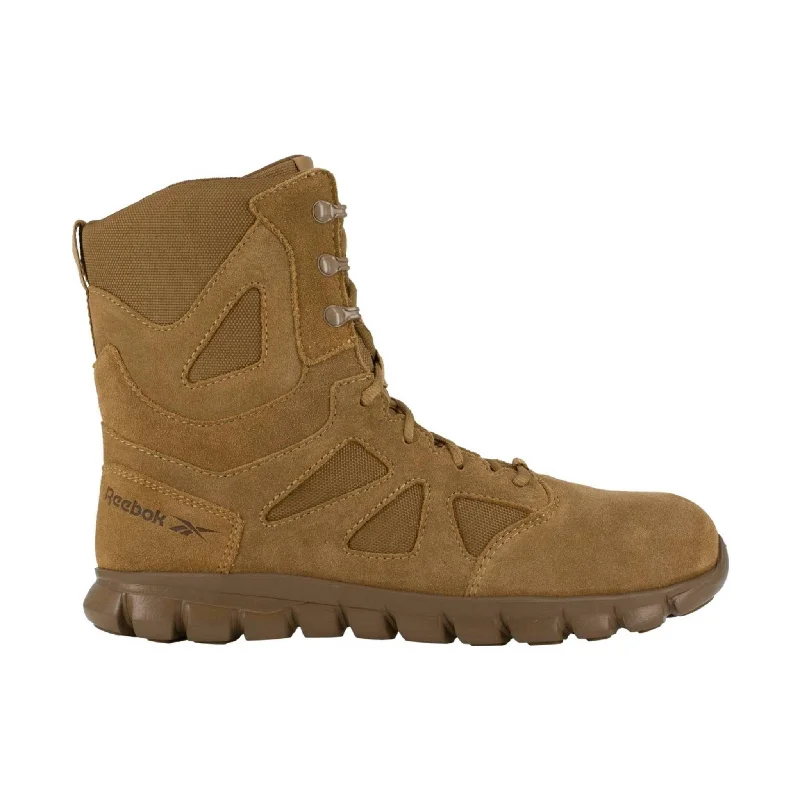 Trendy Hiking Boots For Winter Reebok Work Men's Sublite 8 Inch Cushion Tactical Boot - Coyote