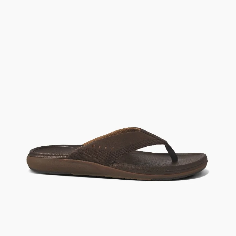Formal Sneakers For Sale Reef Men's Cushion Norte - Dark Brown