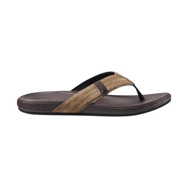 Trendy Lace-Up Sandals Reef Men's Cushion Phantom 2.0 Flip Flop - Brown Leather