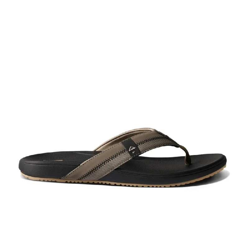 Comfortable Hiking Sandals Reef Men's Cushion Phantom 2.0 - Fossil/Raven