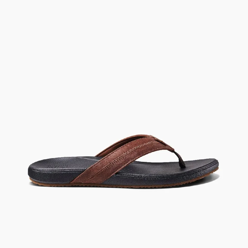 Comfortable Sports Sandals Reef Men's Cushion Phantom 2.0 LE - Brown/Black