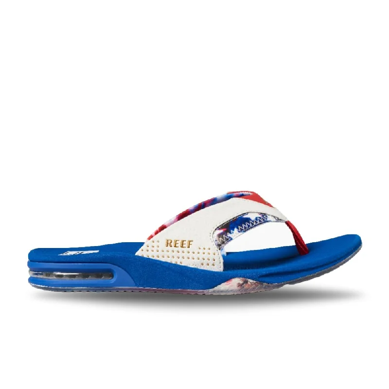 Comfortable Platform Boots Reef Men's Fanning - Red White & Blue