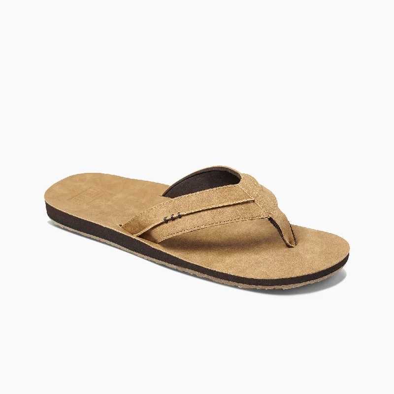 Comfortable Slippers Online Reef Men's Marbea SL - Bronze Brown