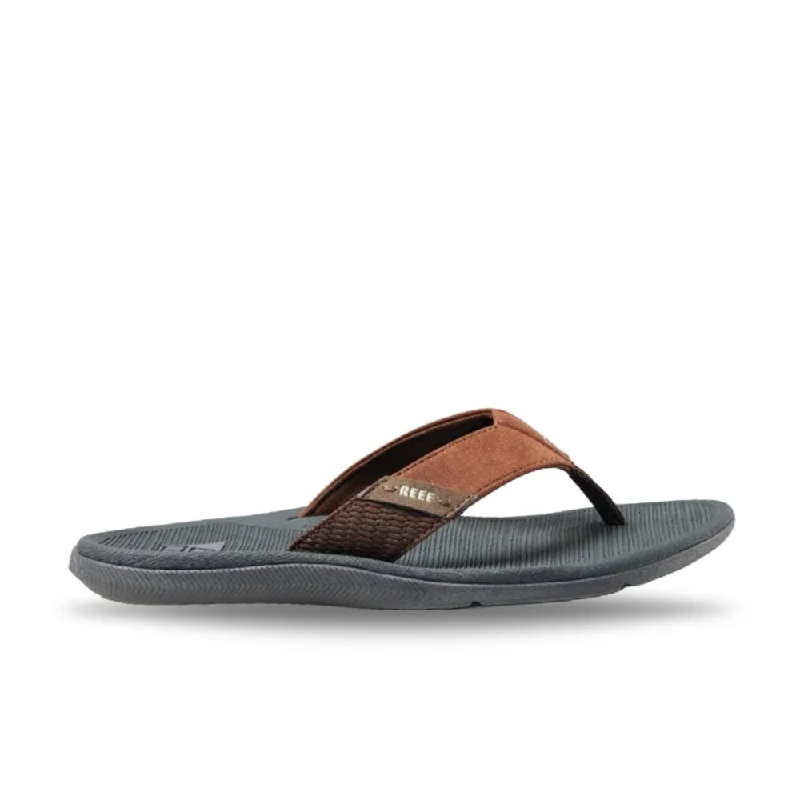 Best Dress Shoes Reef Men's Santa Ana - Grey/Tan