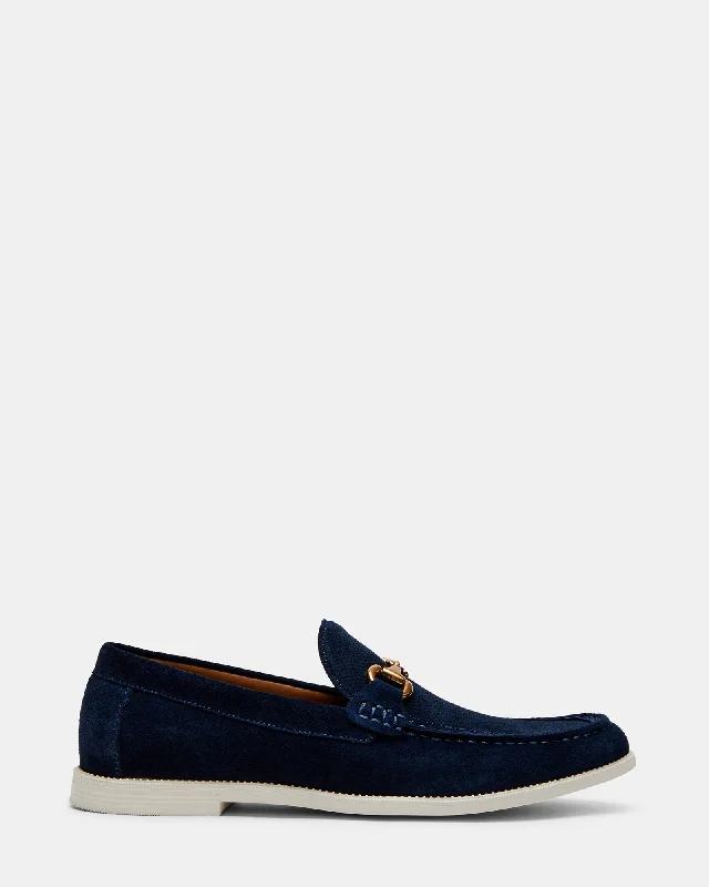 Stylish Hiking Sneakers RENZZI NAVY SUEDE