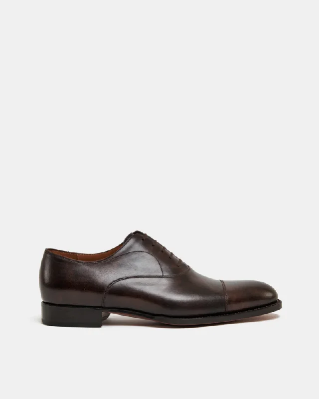 Comfortable Boots For Hiking Online Museum Brown Cap Toe Oxford Dress Shoe
