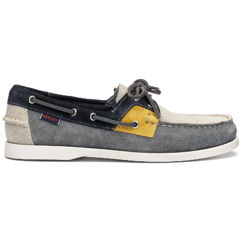 Casual Hiking Shoes Sale Rossisland Jib - Grey & Taupe & Navy Blue & Mustard