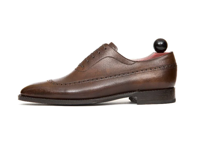 High Fashion Work Boots Sebastien - MTO - Copper Museum Calf - LPB Last - Single Leather Sole