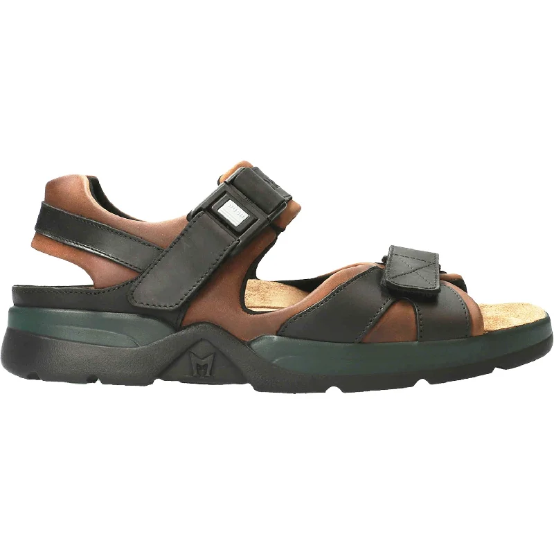 Comfortable Summer Shoes For Sale Men's Mephisto Shark Brown/Black Leather
