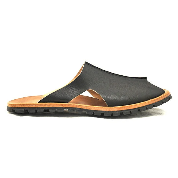 Black Dress Shoes Slip-V