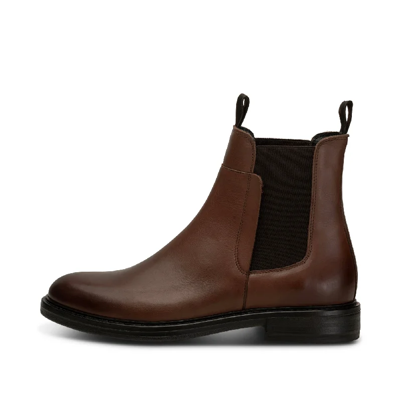 Formal Hiking Footwear Stanley Chelseaboot Leather - BROWN