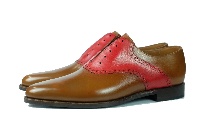 High Quality Running Shoes Stefano Redux - MTO - Maple Calf / Red Calf - JKF Last - Single Leather Sole High Quality Running Shoes Stefano Redux - MTO - Maple Calf / Red Calf - JKF Last - Single Leather Sole