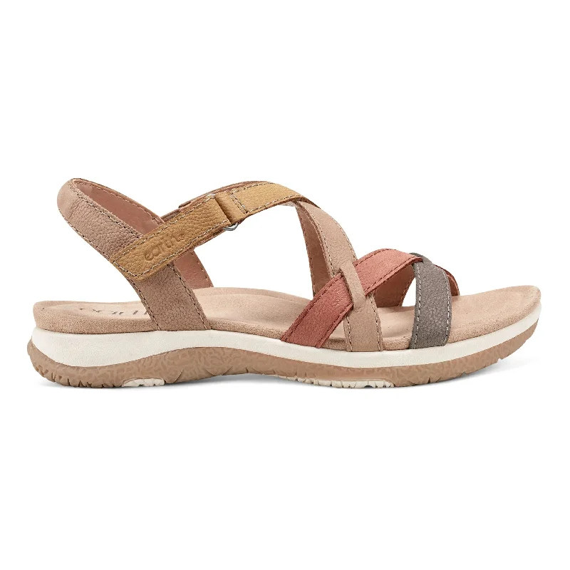 Best Casual Shoes For Sale Sterling Casual Strappy Round Toe Flat Sandals