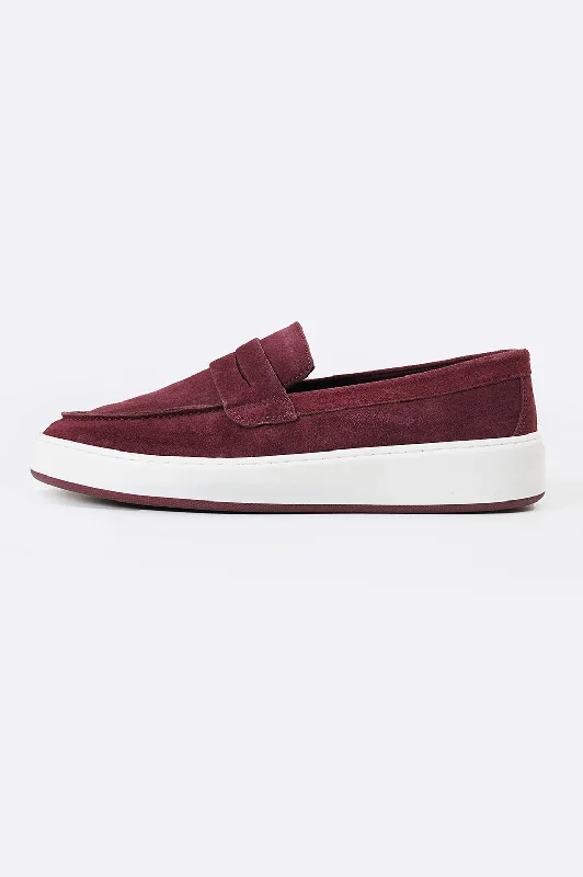 Stylish Work Sneakers SUEDE PENNY LOAFERS