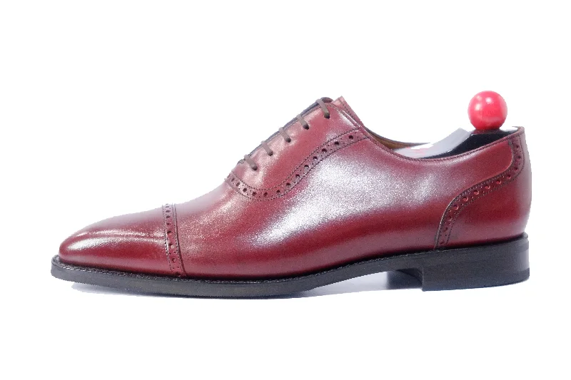 Waterproof Running Sandals Sunnyside - MTO - Burgundy Calf - MGF Last - City Rubber Sole Waterproof Running Sandals Sunnyside - MTO - Burgundy Calf - MGF Last - City Rubber Sole