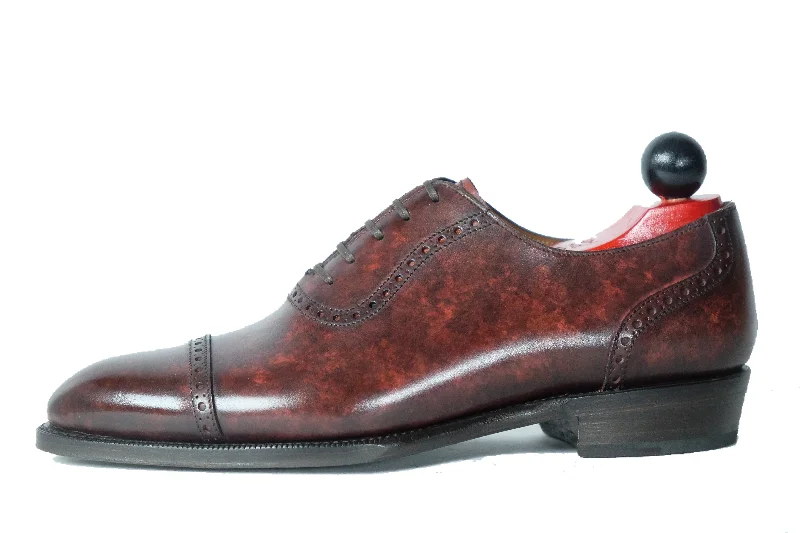 Formal Sneakers For Sale Sunnyside - MTO - Walnut Marble Patina - TMG Last - Single Leather Sole Formal Sneakers For Sale Sunnyside - MTO - Walnut Marble Patina - TMG Last - Single Leather Sole