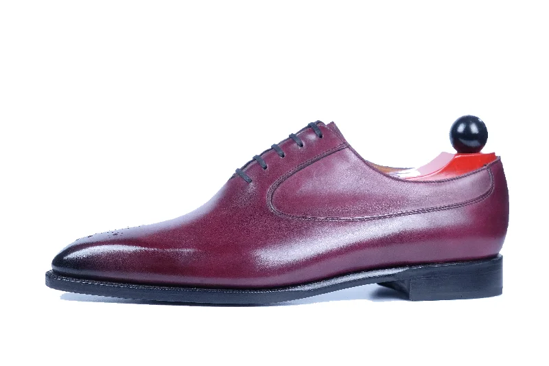 Comfortable Sports Flats Tacoma - MTO - Raspberry Calf - MGF Last - Single Leather Sole Comfortable Sports Flats Tacoma - MTO - Raspberry Calf - MGF Last - Single Leather Sole