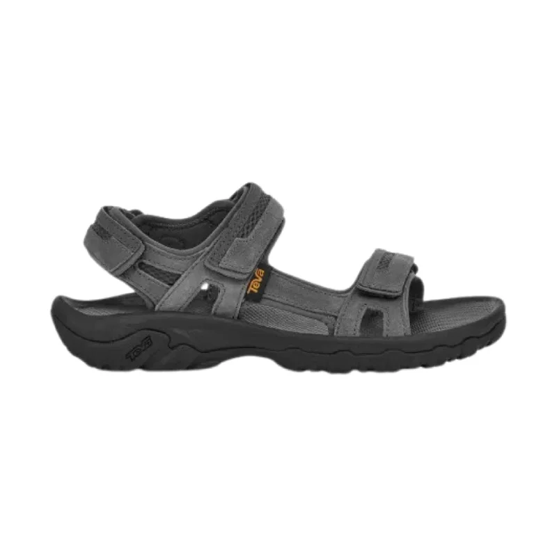Comfortable Running Footwear Teva Men's Hudson Sandal - Dark Gull Grey