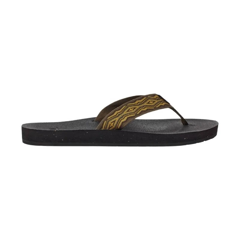Best Hiking Sandals For Sale Teva Men's Reflip Flip Flop - Quincy Dark Olive