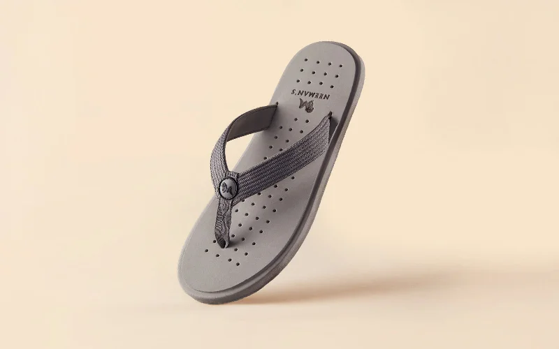 Comfortable Sneakers For Hiking Eco Flips : Pebble Grey