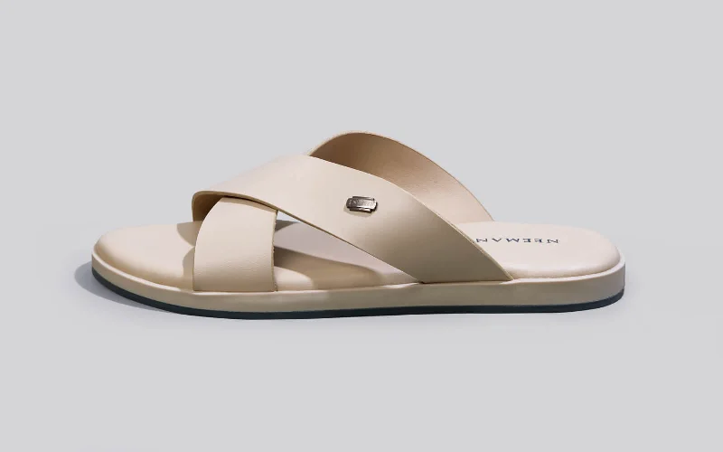 Stylish Work Sneakers The Minimals : Beige