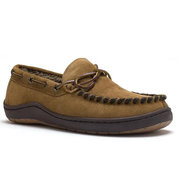 Best Hiking Shoes Online Tempur-Pedic Therman Slipper Chestnut Suede (Men's)