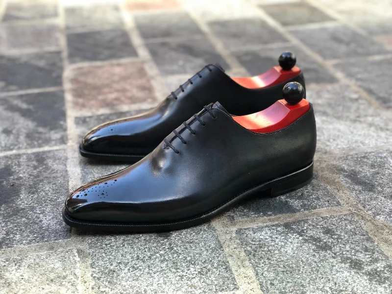 Running Shoes Sale Kirkland - MTO - Black Calf - Red Sole - LPB Last - Single Leather Sole Running Shoes Sale Kirkland - MTO - Black Calf - Red Sole - LPB Last - Single Leather Sole