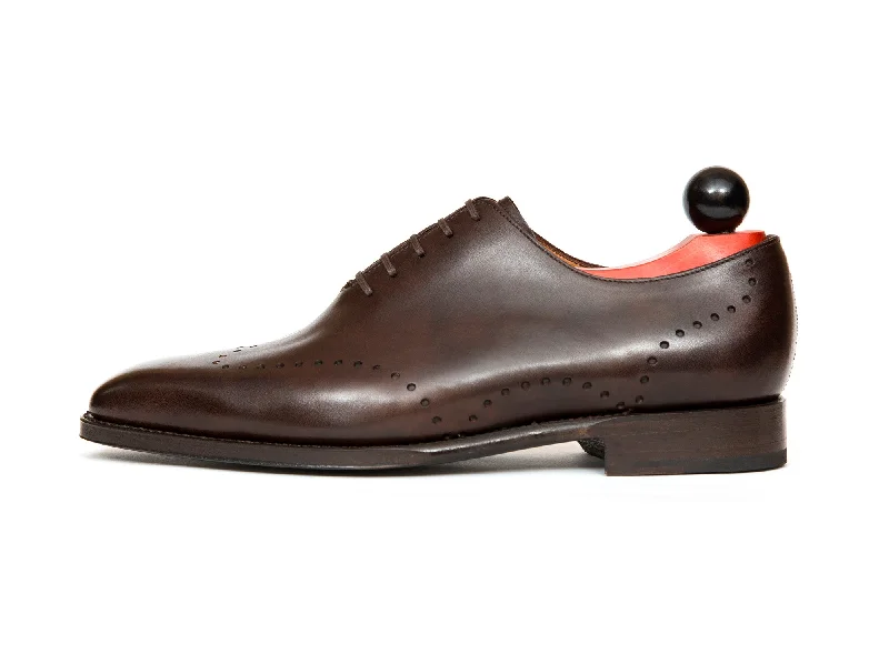 Stylish Running Sandals Tony - MTO - Dark Brown Museum Calf - LPB Last - Single Leather Sole Stylish Running Sandals Tony - MTO - Dark Brown Museum Calf - LPB Last - Single Leather Sole