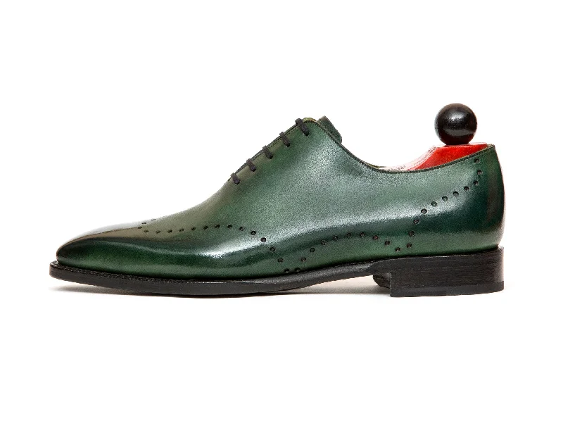 Trendy Hiking Sandals Tony - MTO - Forest Green Calf - LPB Last - Single Leather Sole Trendy Hiking Sandals Tony - MTO - Forest Green Calf - LPB Last - Single Leather Sole