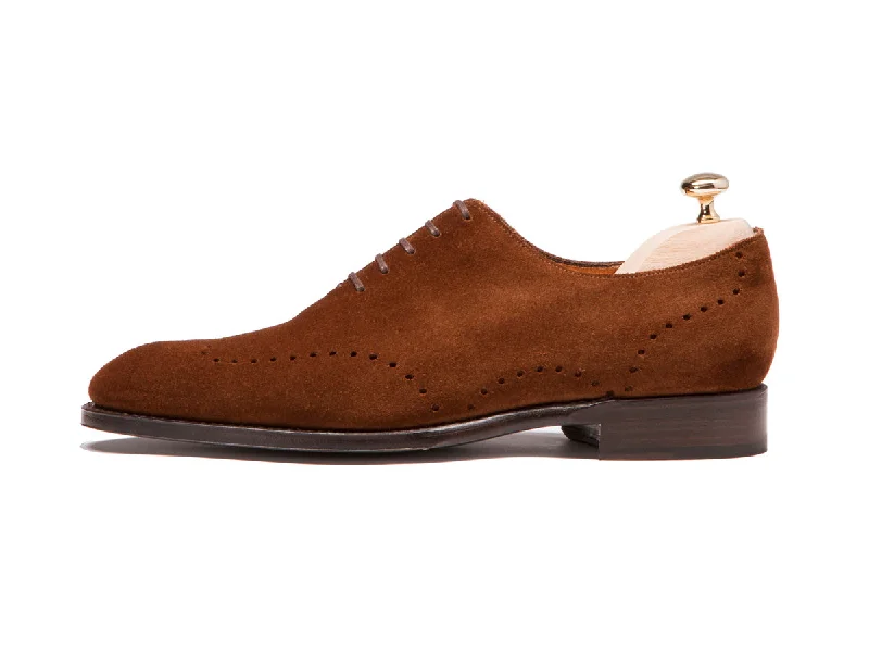 Durable Running Boots Tony - MTO - Snuff Suede - NGT Last - Single Leather Sole