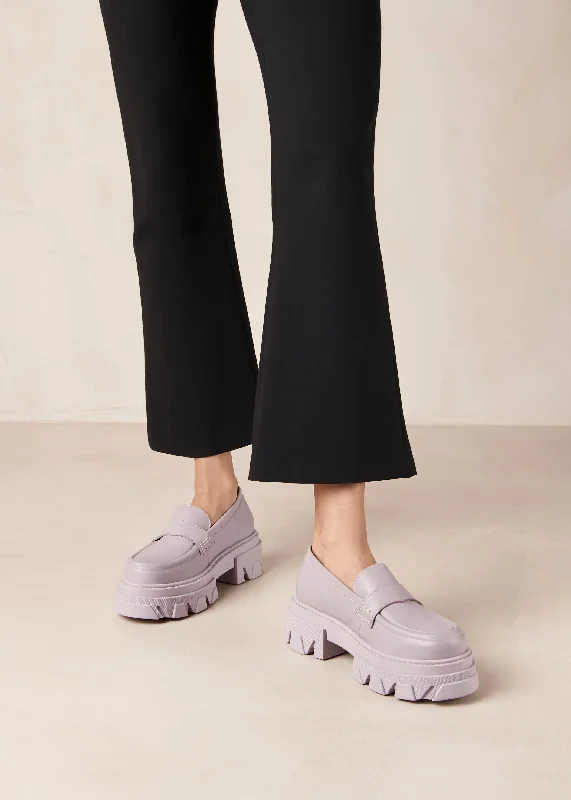 Waterproof Sports Shoes Trailblazer Lila Leather Loafers