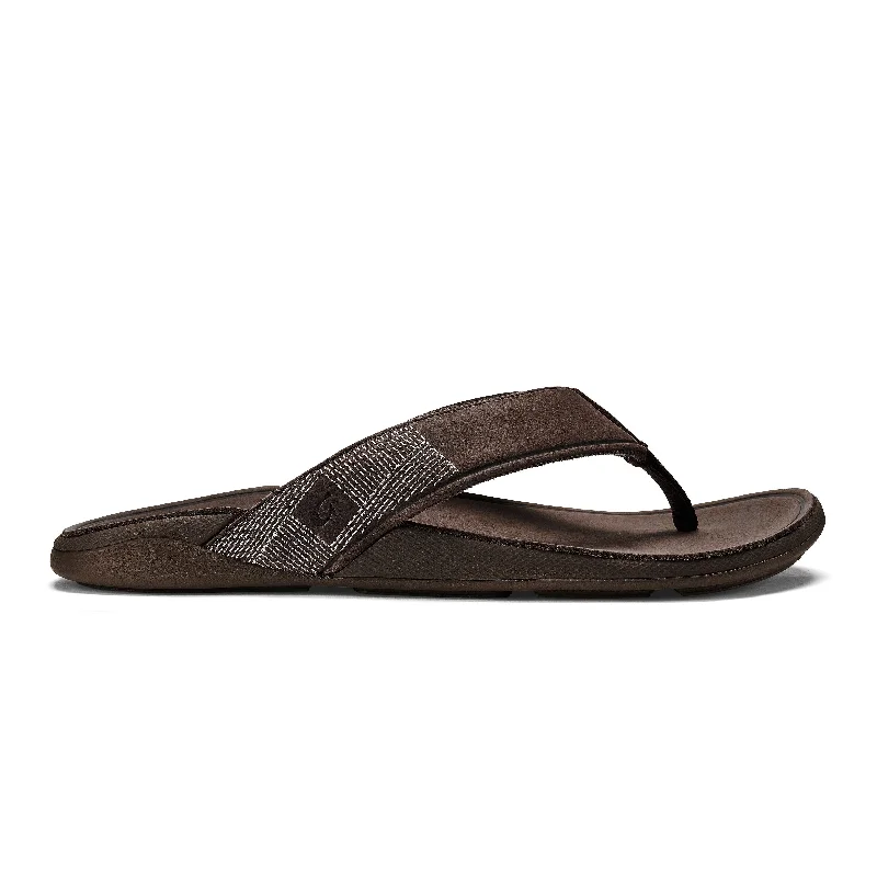 Comfortable Walking Shoes Tuahine - Dark Wood