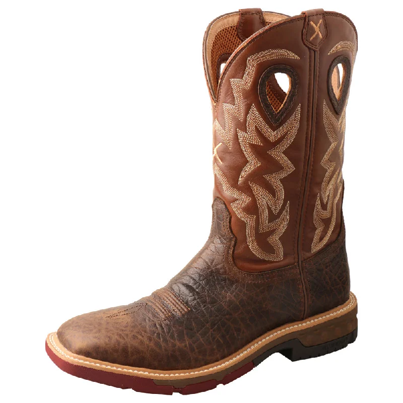 Trendy Hiking Sandals Sale Online Twisted X Men's 12-inch Western Work Boot