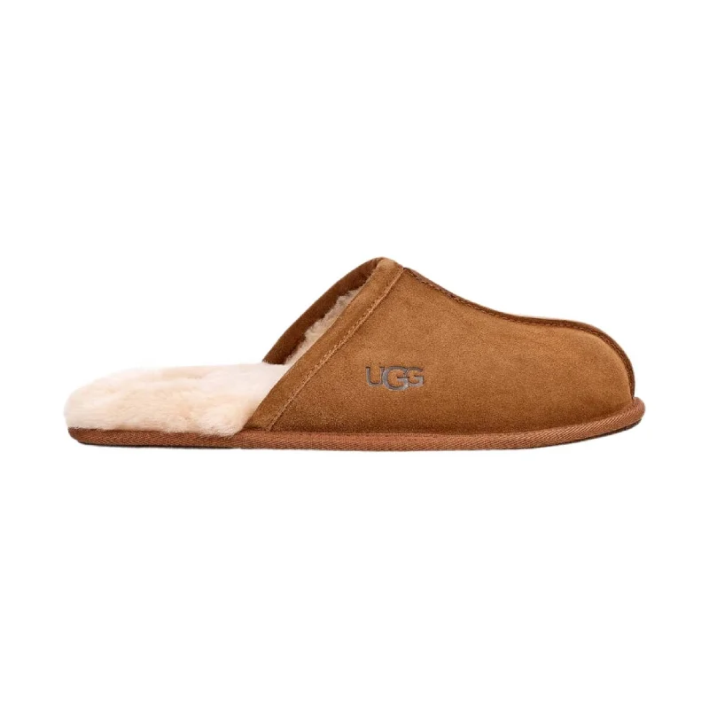 Trendy Snow Boots Online UGG Men's Scuff Slipper - Chestnut
