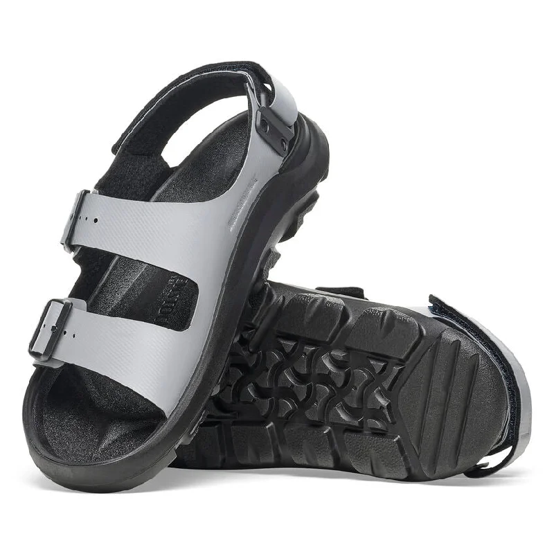 Sporty Hiking Footwear Unisex Birkenstock Mogami Terra Birko-Flor Color: Whale Gray