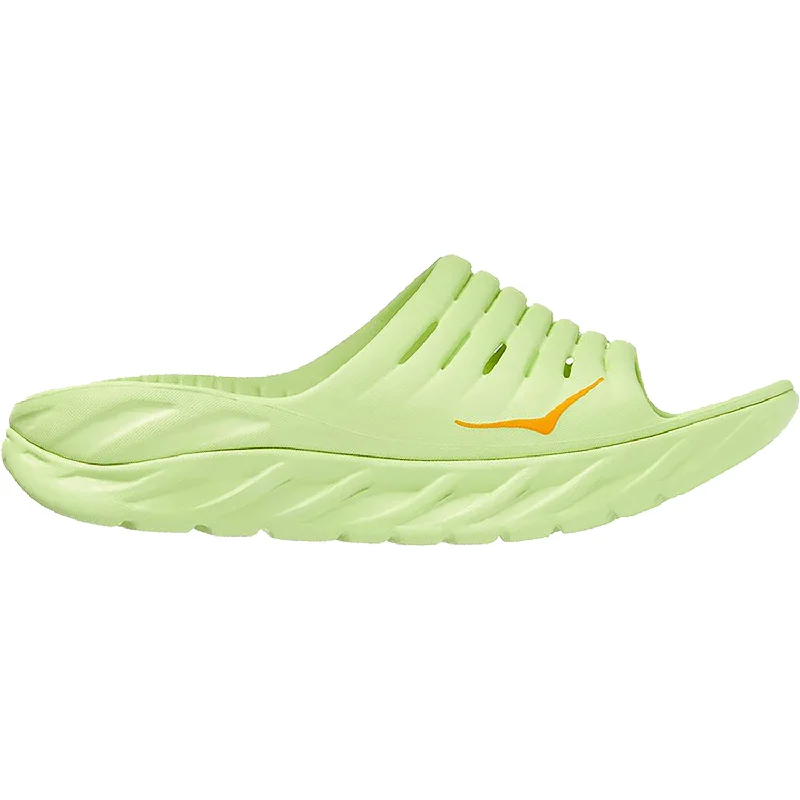 Comfortable Snow Footwear Unisex Hoka Ora Recovery Slide Butterfly/Radiant Yellow EVA Comfortable Snow Footwear Unisex Hoka Ora Recovery Slide Butterfly/Radiant Yellow EVA