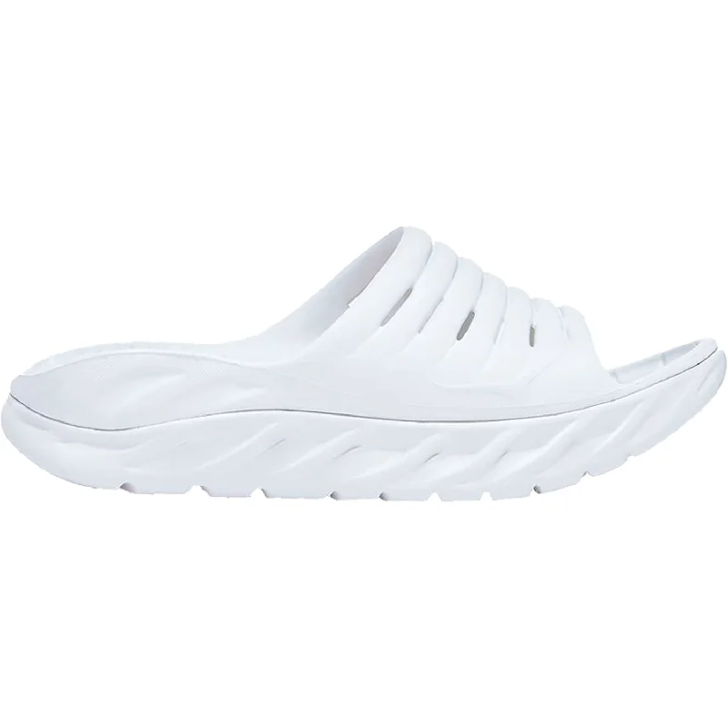 Designer Running Shoes Unisex Hoka Ora Recovery Slide White/White EVA