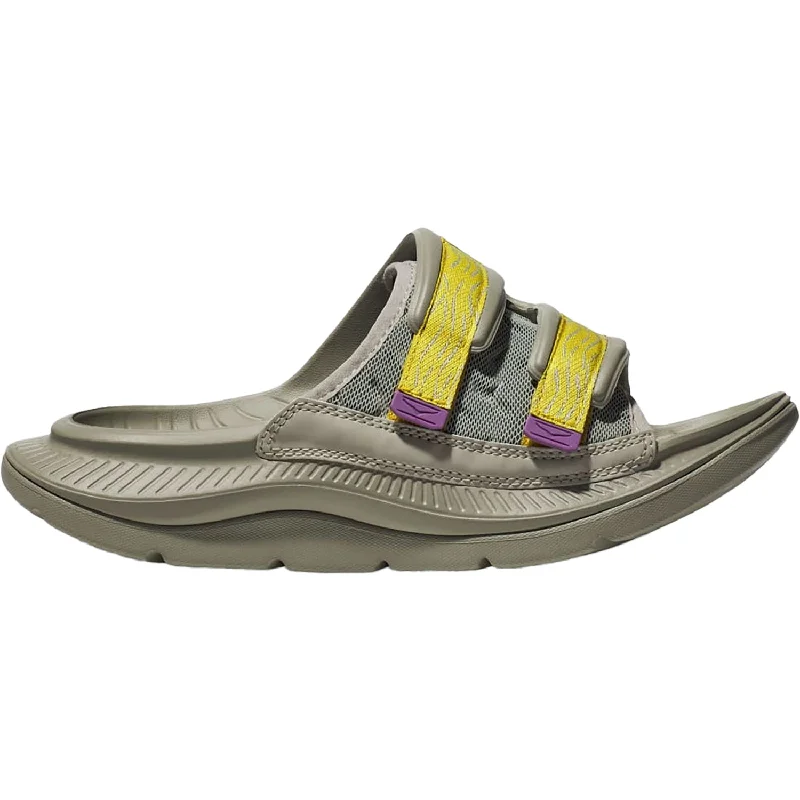 Casual Hiking Sandals Unisex Hoka Ora Luxe Barley/Aura Ariaprene