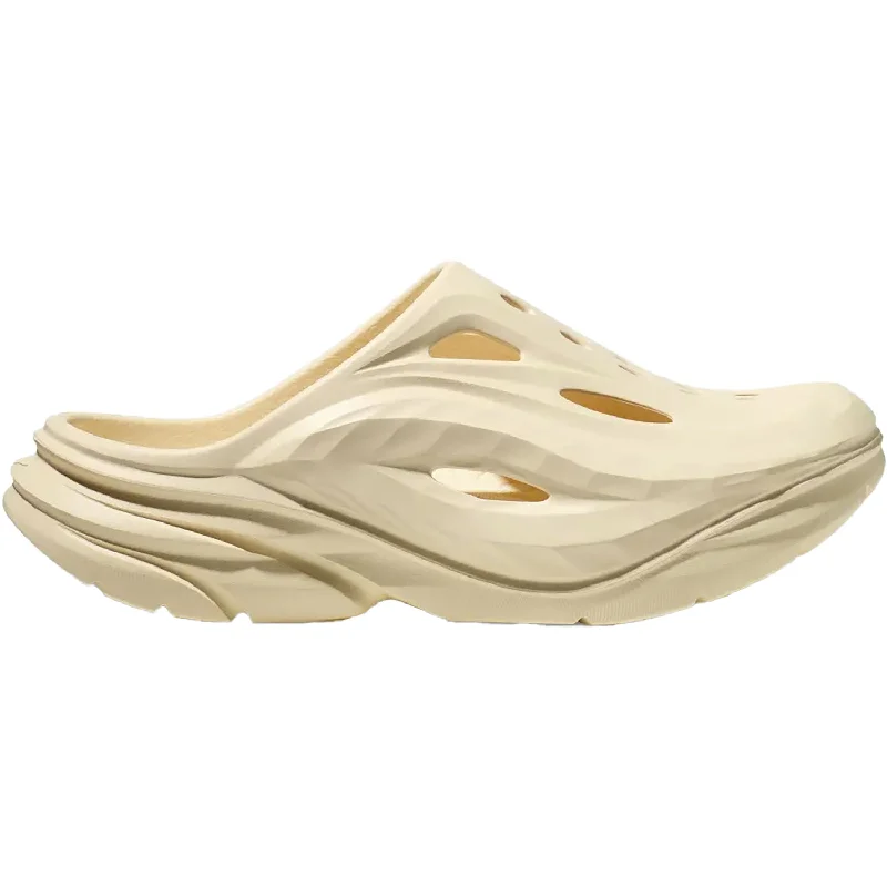 Winter Shoes For Sale Unisex Hoka Ora Recovery Mule Vanilla/Vanilla Synthetic