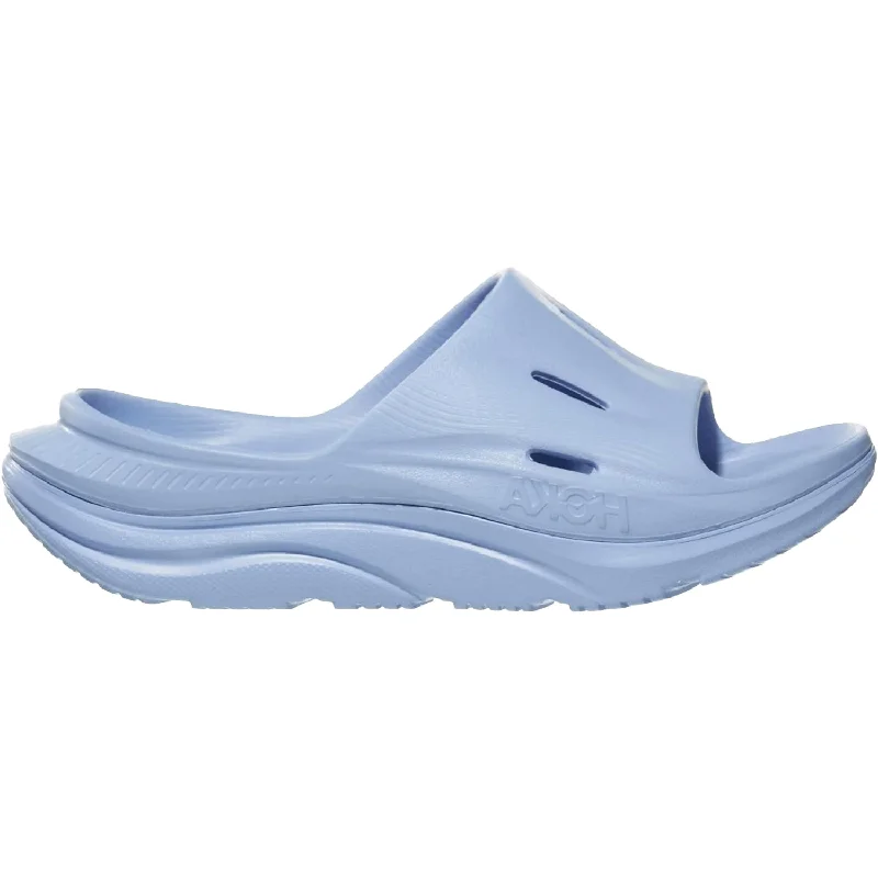 Comfortable Leather Boots Unisex Hoka Ora Recovery Slide 3 Dusk/Dusk EVA