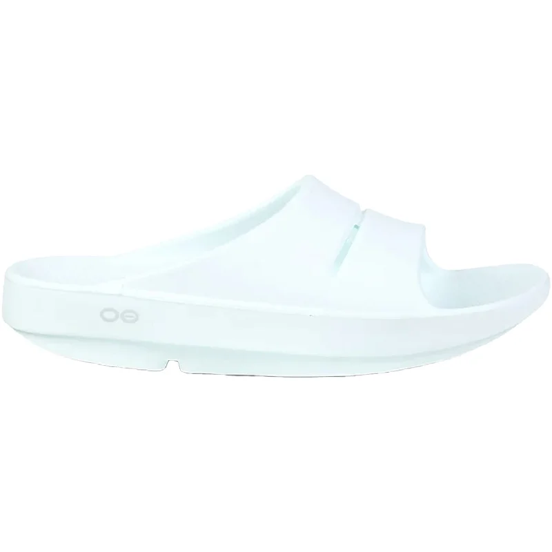 Comfortable Casual Shoes Unisex OOFOS OOahh Ice Synthetic