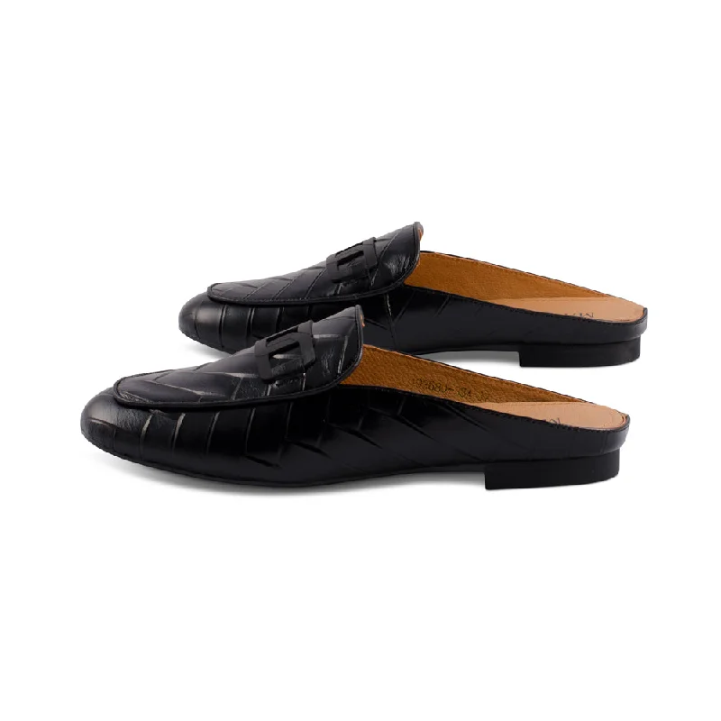 Stylish Hiking Boots For Sale Verbenia Black Leather F24