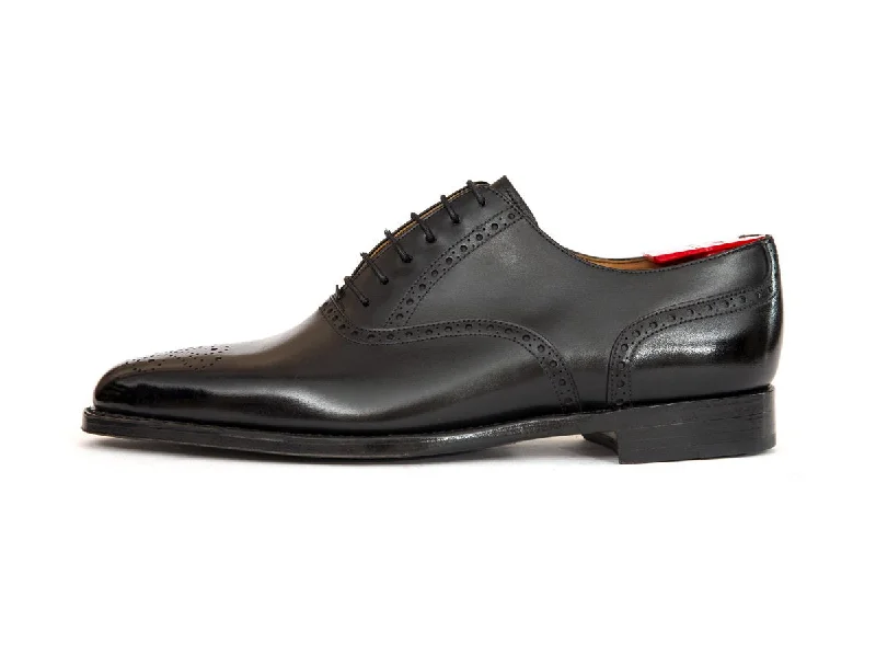 Comfortable Lace-Up Sneakers For Sale Wallingford - MTO - Black Calf - JKF Last - Single Leather Sole Comfortable Lace-Up Sneakers For Sale Wallingford - MTO - Black Calf - JKF Last - Single Leather Sole