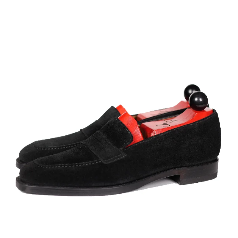 Sporty Winter Sandals Washington - Black Suede