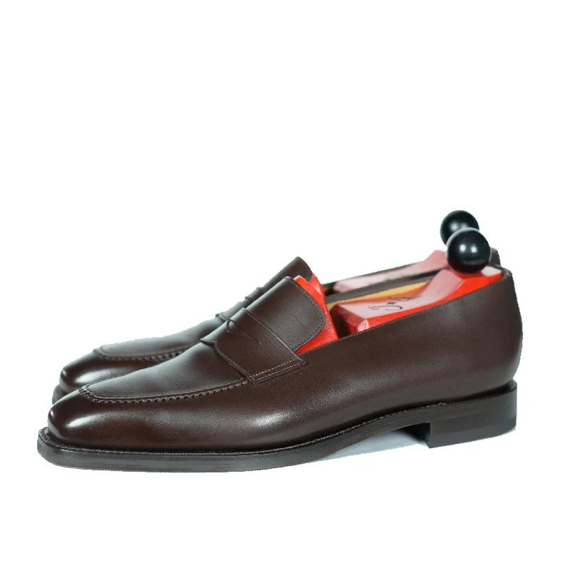 Stylish Work Sneakers Washington - Dark Oak Calf