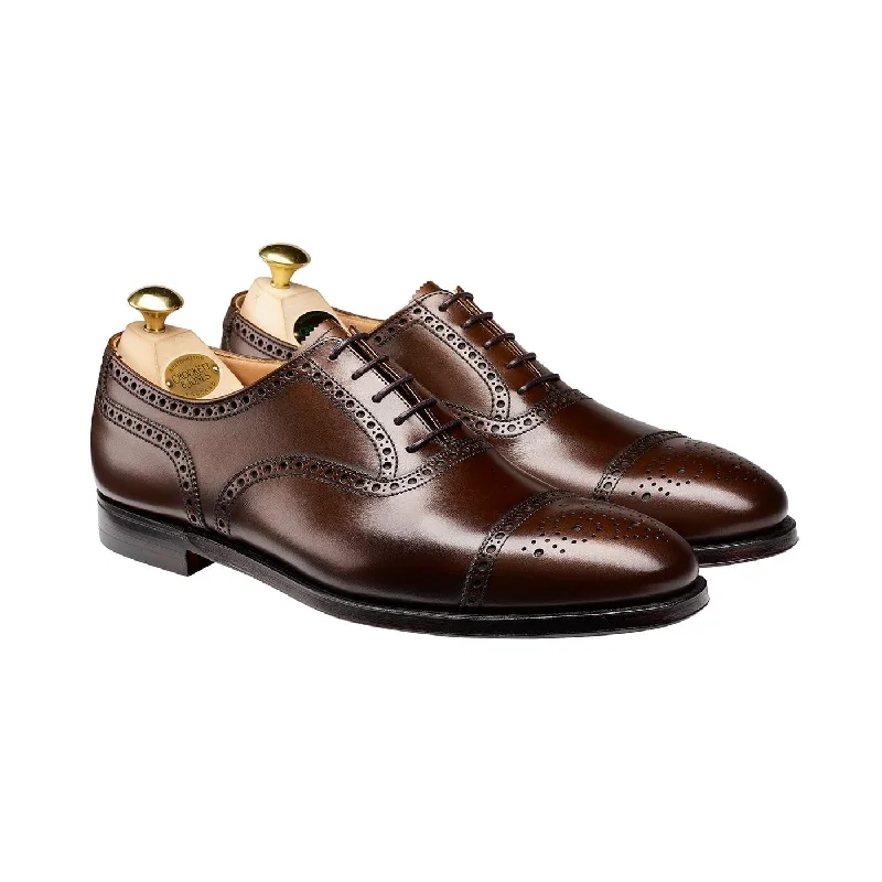 Trendy Hiking Boots For Winter Westfield Dark Brown Burnished Calf